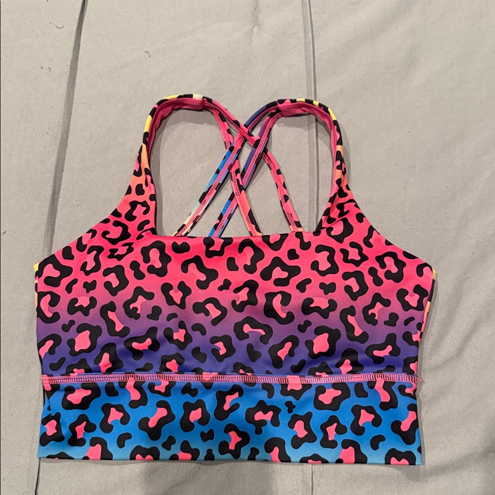 Constantly Varied Gear Multicolor Leopard Sports Bra